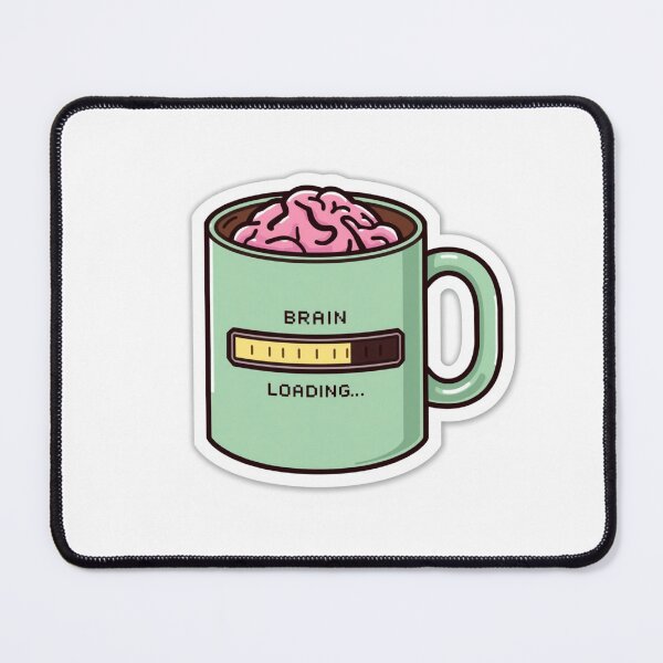 Item preview, Funny Brain Loading Coffee designed and sold by Gulele7.