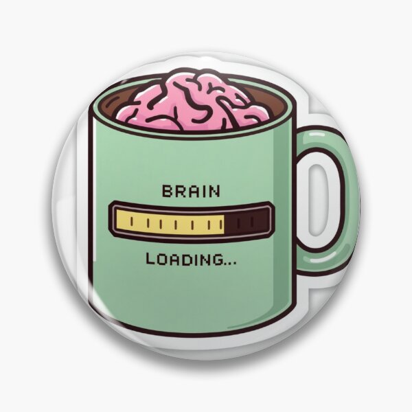 Item preview, Funny Brain Loading Coffee designed and sold by Gulele7.