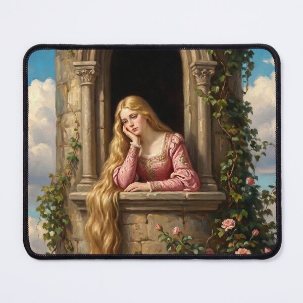 Item preview, Rapunzel - Golden Princess in the Tower designed and sold by StudioDWS.