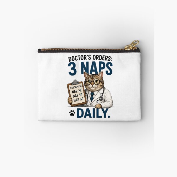 Item preview, Doctor Cat 3 Naps Daily designed and sold by yasmh.