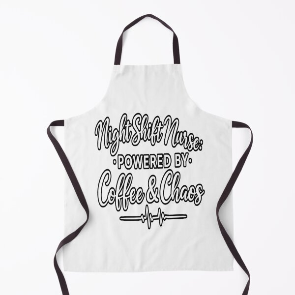 Item preview, Night Shift Nurse Powered by Coffee and Chaos Funny Nurse Gift designed and sold by NurseVibesShop5.
