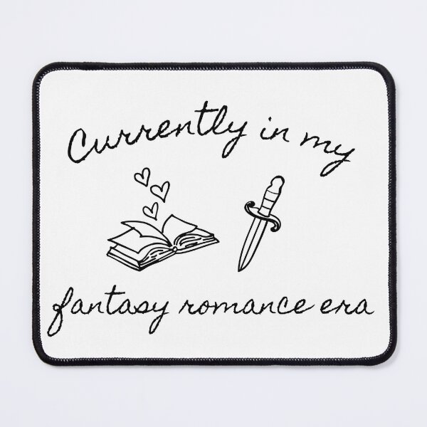 Item preview, Currently In My Fantasy Romance Era Book Lover Design designed and sold by May´s Cozy Corner.