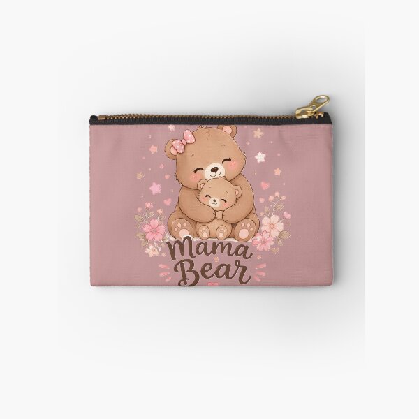 Item preview, Mama Bear Cute Mother Baby Bear Floral Design designed and sold by Sharlo Shop.