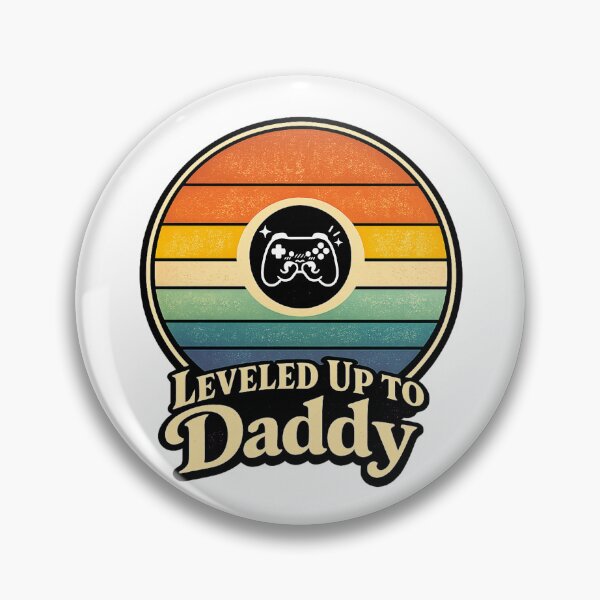 Item preview, Leveled Up to Daddy – Father’s Day  designed and sold by LuveraxArt.