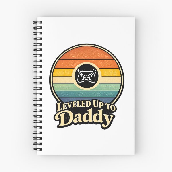 Item preview, Leveled Up to Daddy – Father’s Day  designed and sold by LuveraxArt.