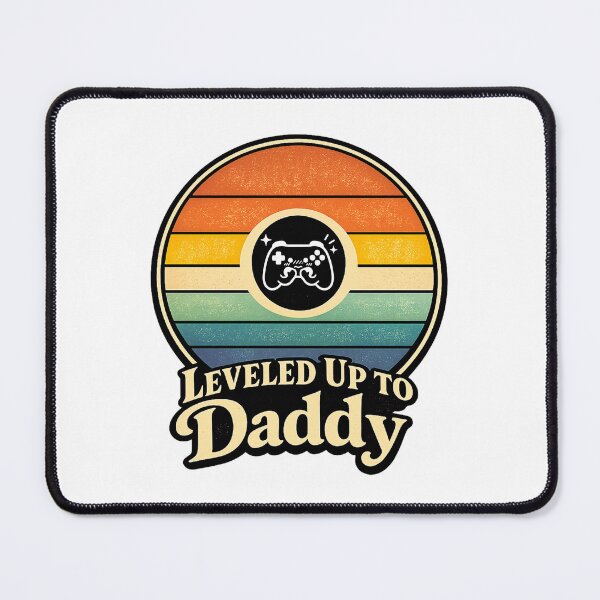 Item preview, Leveled Up to Daddy – Father’s Day  designed and sold by LuveraxArt.