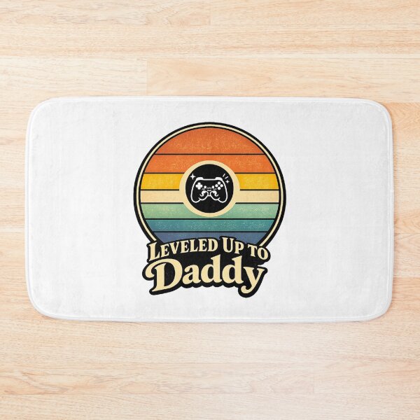 Item preview, Leveled Up to Daddy – Father’s Day  designed and sold by LuveraxArt.