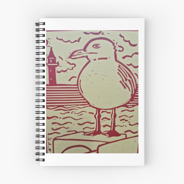 Item preview, Whitby Round Seagull designed and sold by SombreroDoodles.