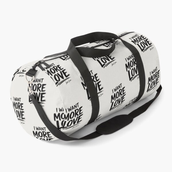 Item preview, I WANT MORE LOVE | Grey Typography Print | Modern Quote Design designed and sold by BlueberrySwan.