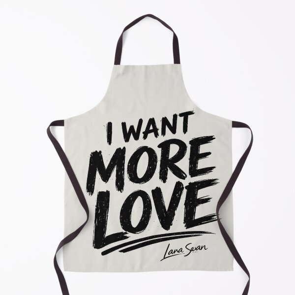 Item preview, I WANT MORE LOVE | Grey Typography Print | Modern Quote Design designed and sold by Baroness Swan.