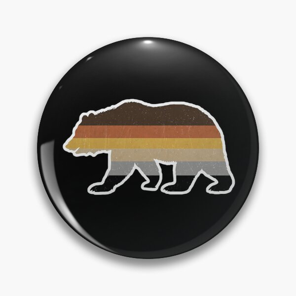 Item preview, Bear Pride Bear Silhouette  designed and sold by 2guysyarn.