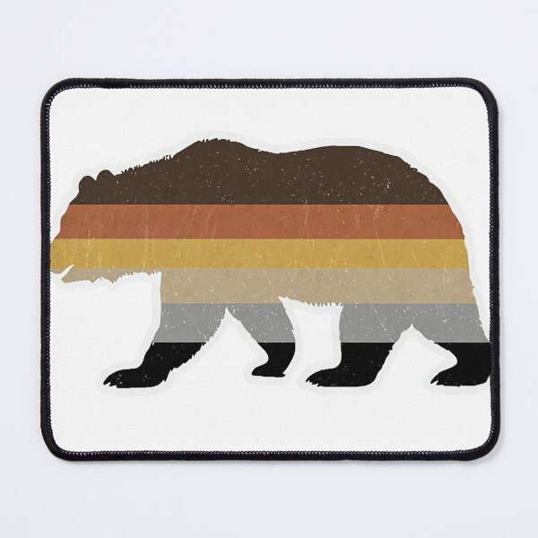Item preview, Bear Pride Bear Silhouette  designed and sold by 2guysyarn.