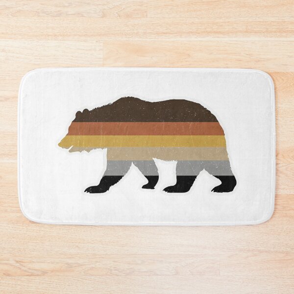 Item preview, Bear Pride Bear Silhouette  designed and sold by 2guysyarn.