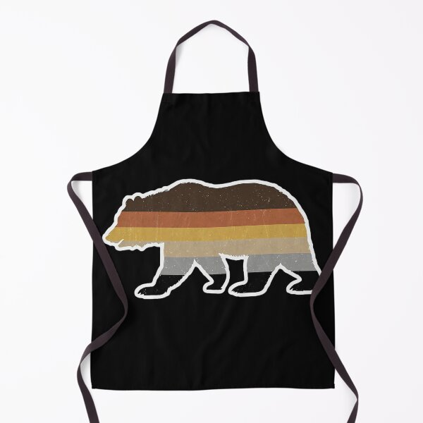 Item preview, Bear Pride Bear Silhouette designed and sold by 2guysyarn.