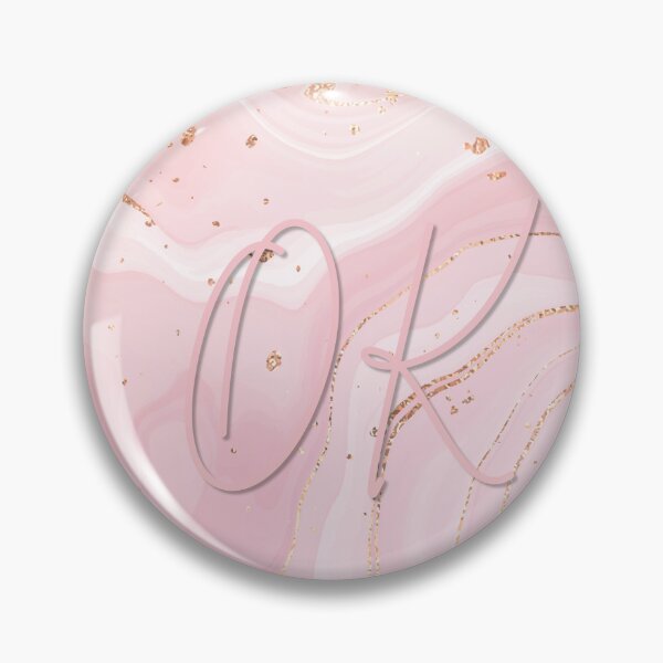 Item preview, "OK" on a pink background designed and sold by Mathe mit Anna.