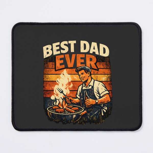 Item preview, Best Dad Ever BBQ Grill Master Father's Day designed and sold by DREAMBURN™.