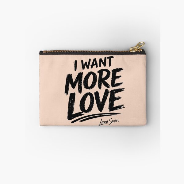 Item preview, I WANT MORE LOVE | Peach Typography Art | Warm Romantic Quote Design designed and sold by BlueberrySwan.
