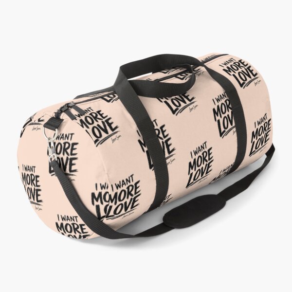 Item preview, I WANT MORE LOVE | Peach Typography Art | Warm Romantic Quote Design designed and sold by BlueberrySwan.