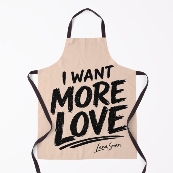 Item preview, I WANT MORE LOVE | Peach Typography Art | Warm Romantic Quote Design designed and sold by BlueberrySwan.