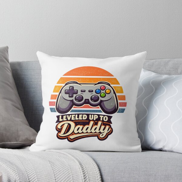 Item preview, Leveled Up to Daddy – Father’s Day  designed and sold by LuveraxArt.