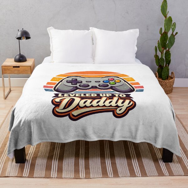 Item preview, Leveled Up to Daddy – Father’s Day  designed and sold by LuveraxArt.