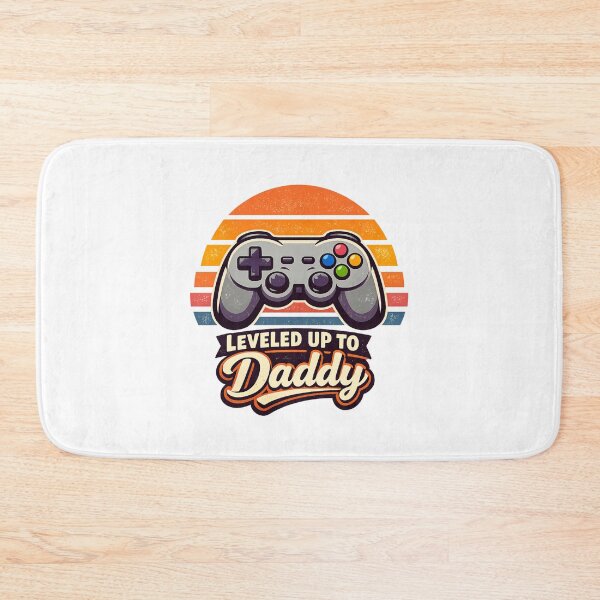 Item preview, Leveled Up to Daddy – Father’s Day  designed and sold by LuveraxArt.