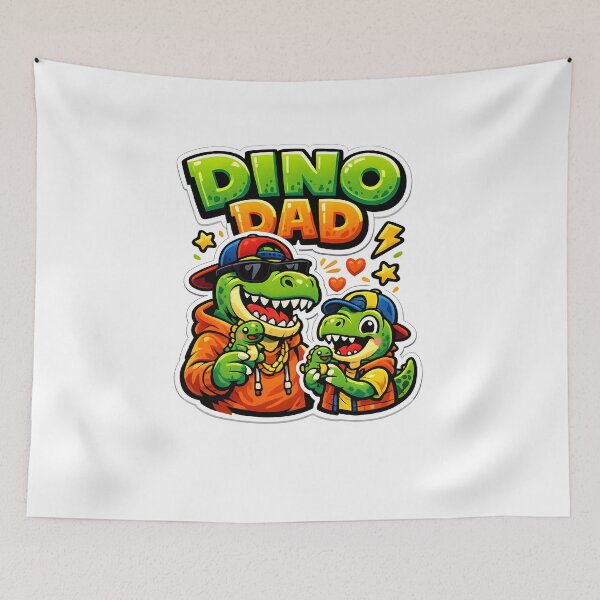 Item preview, Dino Dad Cute Dinosaur Father and Son Matching designed and sold by DREAMBURN™.