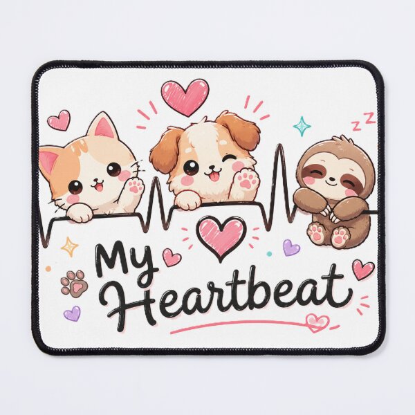Item preview, My Heartbeat Animal Lover Gift designed and sold by Sharlo Shop.