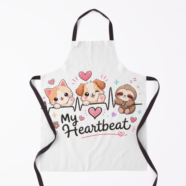 Aperçu de l'œuvre My Heartbeat Animal Lover Gift créée et vendue par Sharlo Shop.