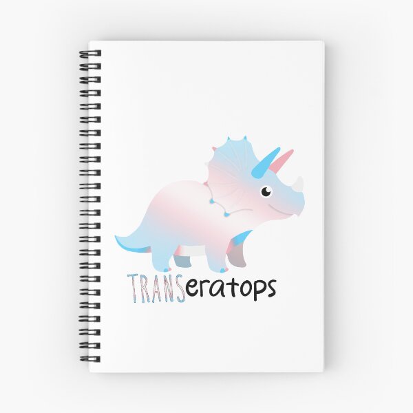 Item preview, Transeratops (Trans Pride Dino) designed and sold by Becky-Marie.