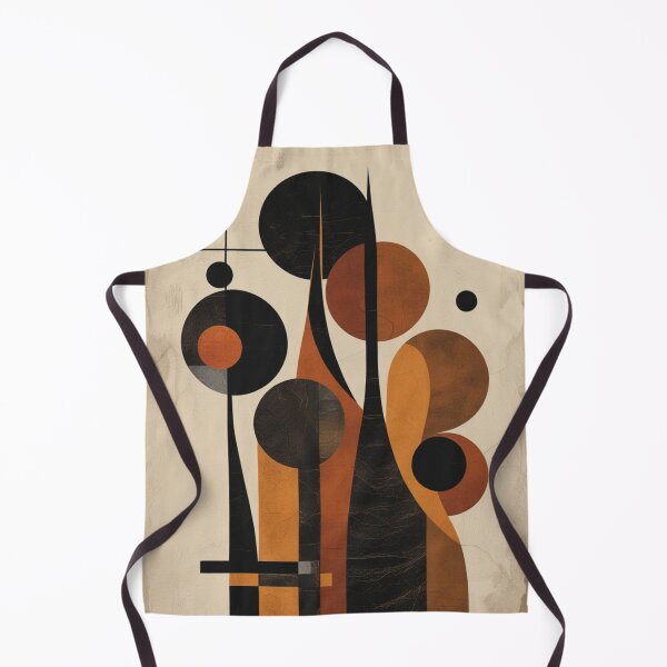 Item preview, Constructivist Vertical Abstract Shapes Wall Art designed and sold by EnmarcArt.