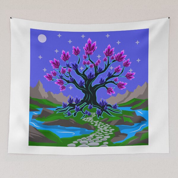 Item preview, Mystical Crystal Tree of Life designed and sold by MADBULL7.