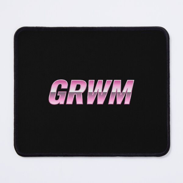 Item preview, GRWM Y2K Cyber Pop Pink Metallic Typography Aesthetic designed and sold by DuckOddity.