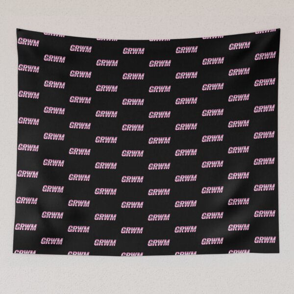 Item preview, GRWM Y2K Cyber Pop Pink Metallic Typography Aesthetic designed and sold by DuckOddity.