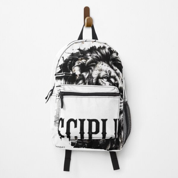 Item preview, Discipline Builds Freedom – Lion Mindset Motivational Graphic Design designed and sold by novaduman.