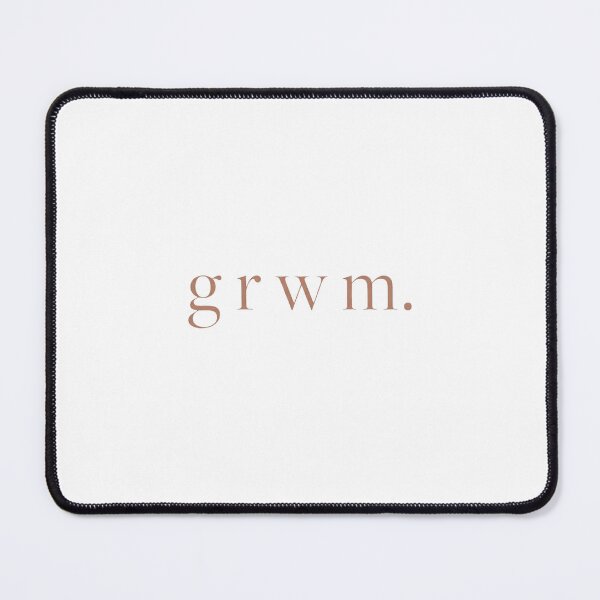 Item preview, GRWM Minimalist Elegant Beauty Editorial Serif Typography designed and sold by DuckOddity.