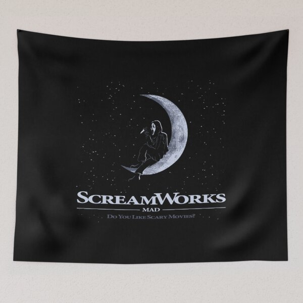 Item preview, ScreamWorks Moon Slasher - Retro Horror Movie Parody designed and sold by MrGlayga.