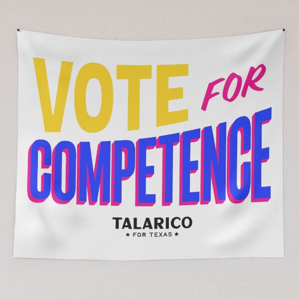 Item preview, VOTE FOR COMPETENCE designed and sold by oddwonders.