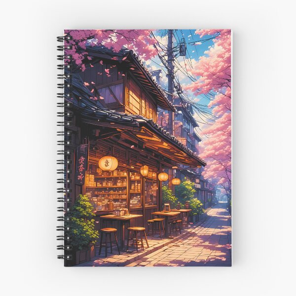 Item preview, Sakura no Machikado - Cherry Blossom Street designed and sold by ZenGrooves.
