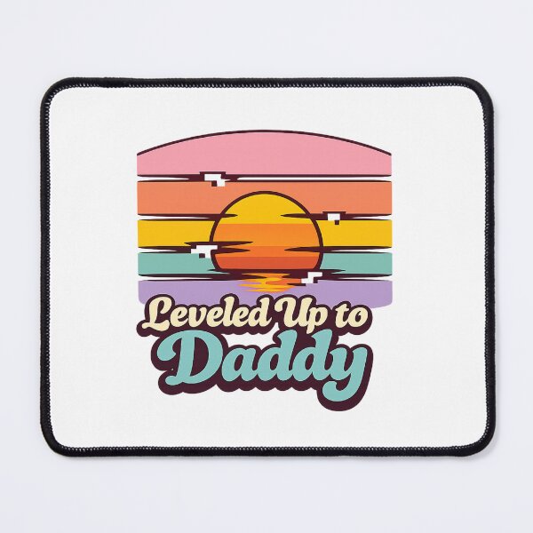 Item preview, Leveled Up to Daddy – Father’s Day  designed and sold by LuveraxArt.
