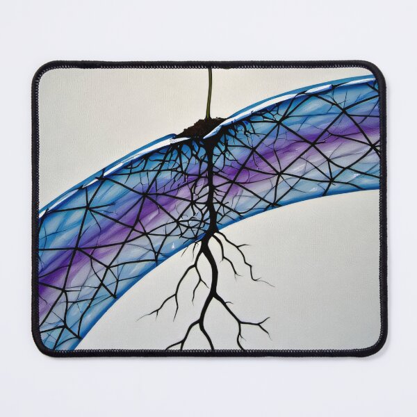 Item preview, A delicate flower grows out of a rainbow. designed and sold by Mianku | Für das Leben.