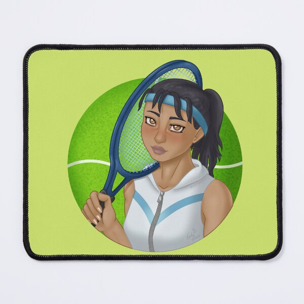 Item preview, Tennis player designed and sold by AssortedDrawings.