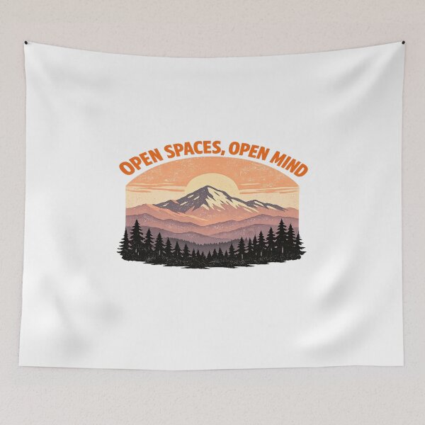 Item preview, Open Spaces, Open Mind Mountain Sunset designed and sold by Dresut.