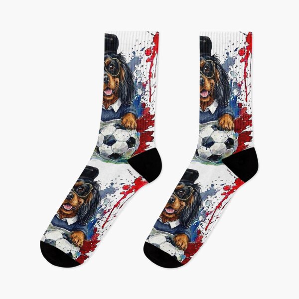 Item preview, Cavalier King Charles spaniel Black and Tan World Cup France Suppawters designed and sold by The Suppawters.