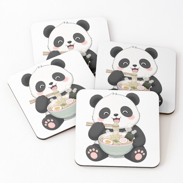 Item preview, Cool Cowboy Panda Sunglasses Coffee Kawaii Design designed and sold by Sharlo Shop.