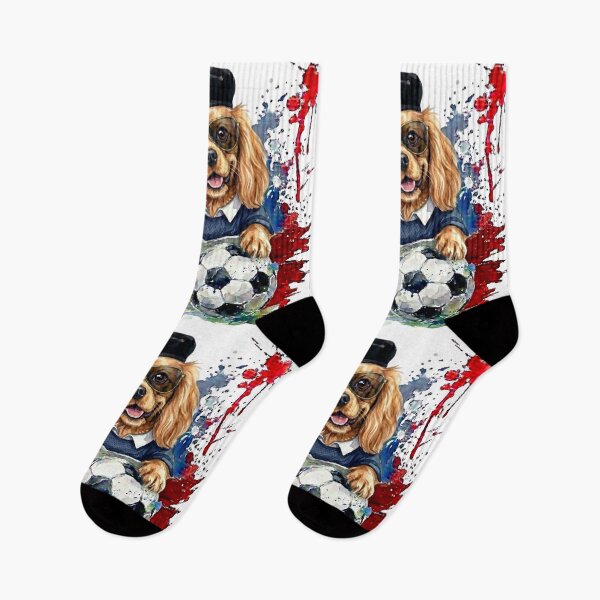 Item preview, Cavalier King Charles spaniel ruby World Cup France Suppawters designed and sold by The Suppawters.