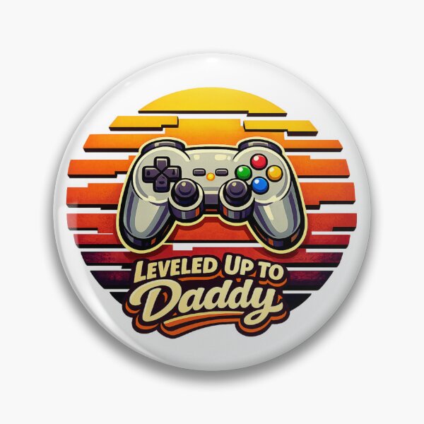Item preview, Leveled Up to Daddy designed and sold by LuveraxArt.