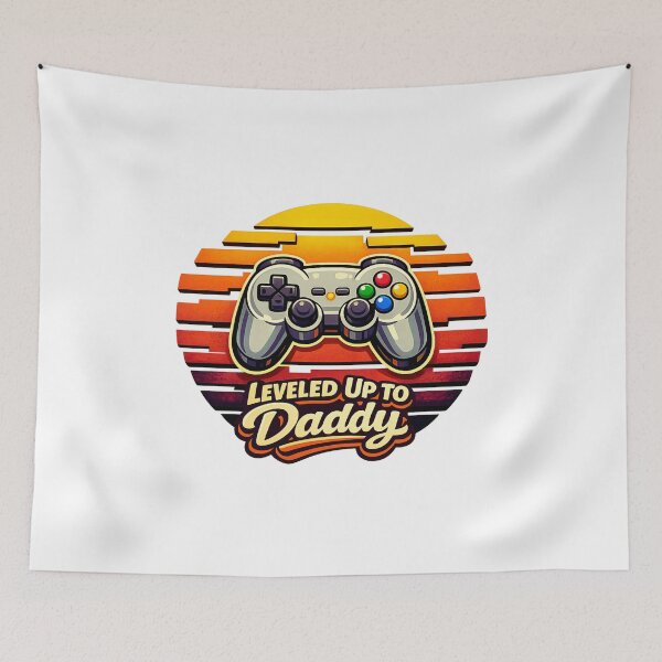 Item preview, Leveled Up to Daddy designed and sold by LuveraxArt.