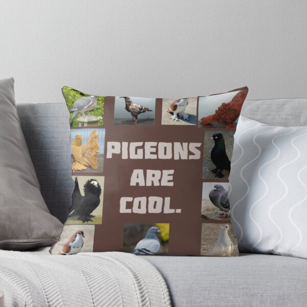 Item preview, "Pigeons are cool." Design. designed and sold by Freakcreations9.
