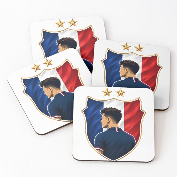 Item preview, France Football Fan Cartoon Sticker | French Football Supporter designed and sold by aminesez22.